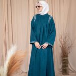 فستان شمواه ثقيل مع سوسته بالكم